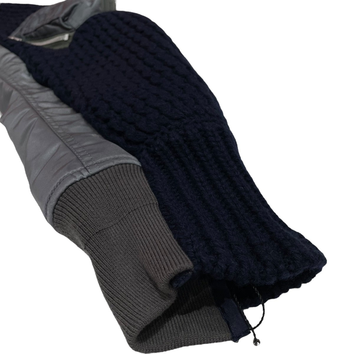 sacai 23AWニットジャケット23-03165M 古着・中古-4枚目のアイテム画像