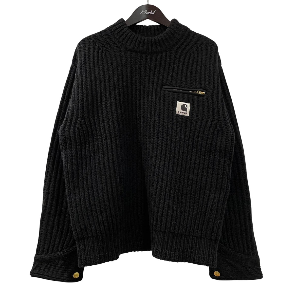 SACAI Carhartt WIP サカイ カーハート Detroit ニット sacai×CARHARTT WIP Knit Pullover Detroitニット23-03112M 23