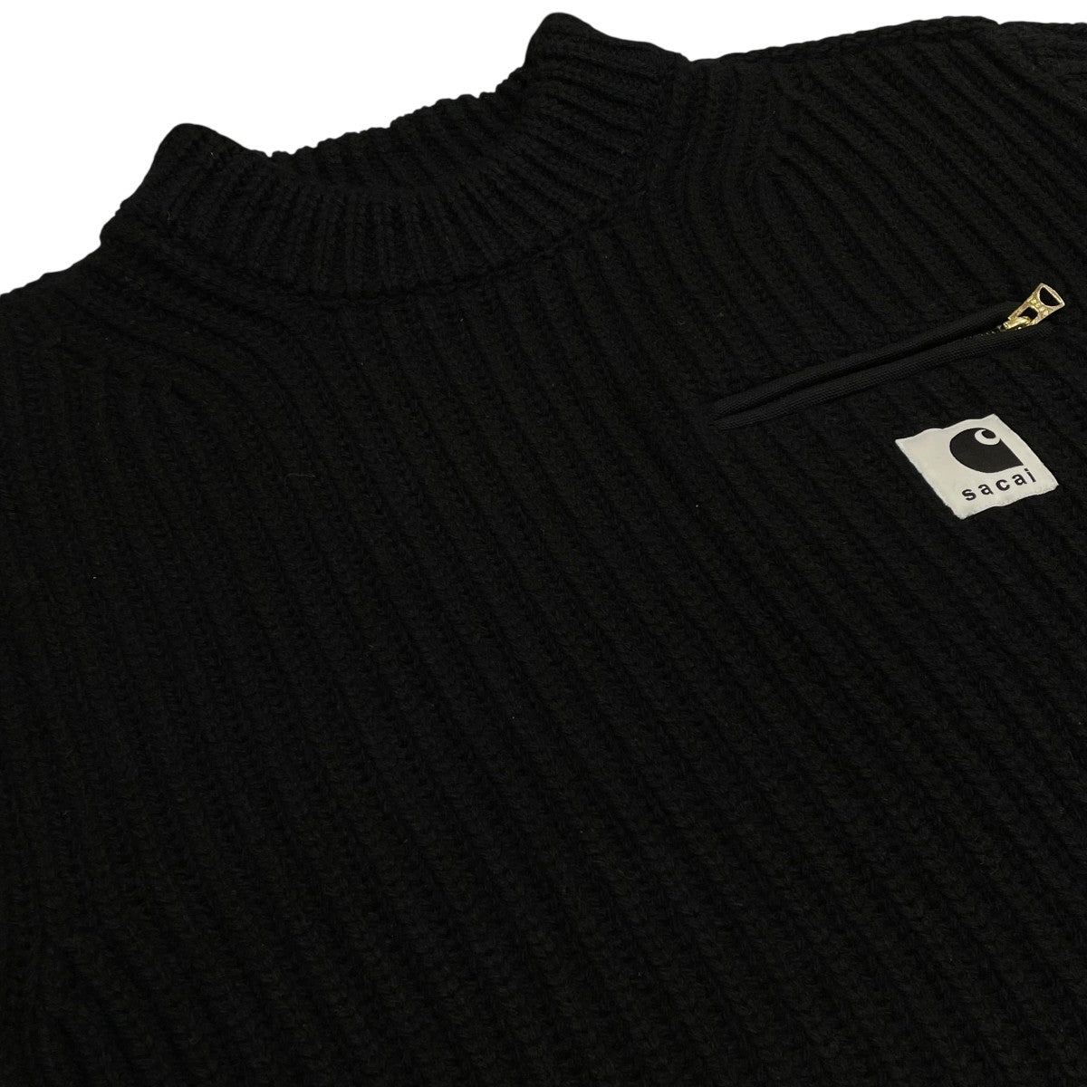 sacai×CARHARTT WIP Knit Pullover Detroitニット23-03112M 23