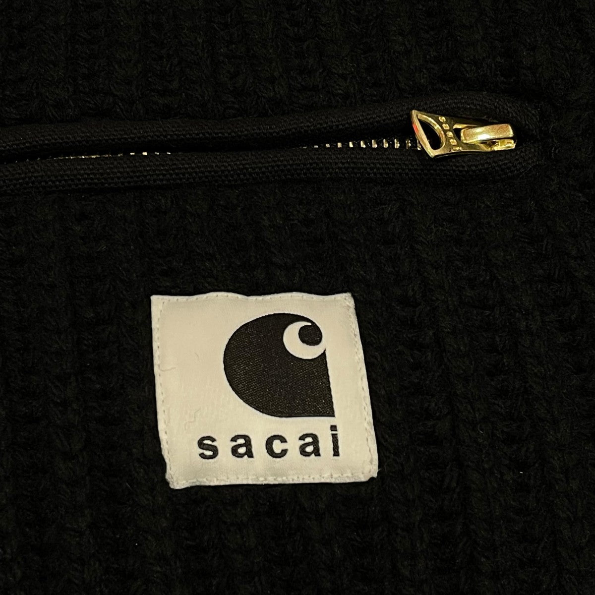 sacai×CARHARTT WIP Knit Pullover Detroitニット23-03112M 23-03112M