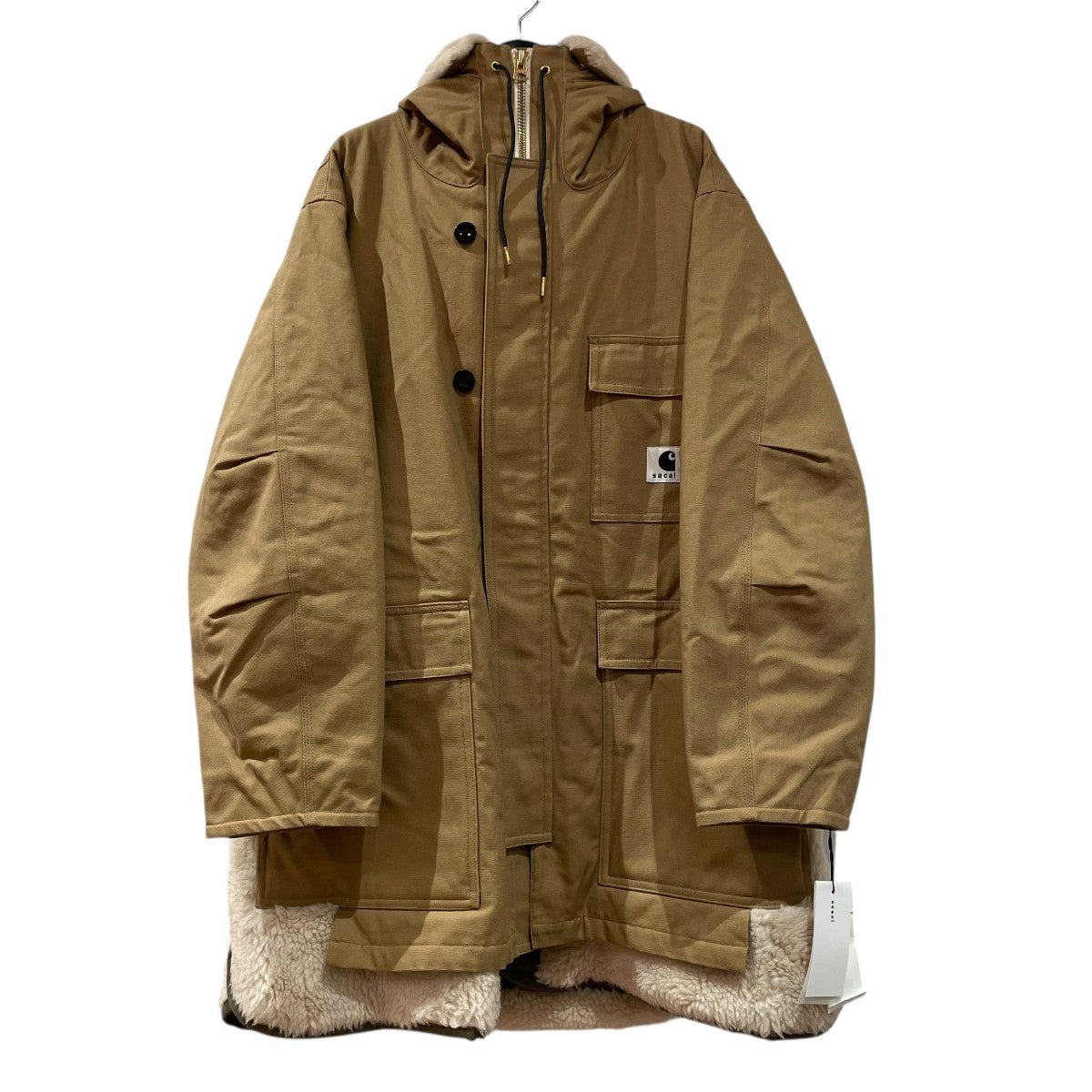 ジャケット・アウター sacai x carhartt Canvas Parka Siberian 中古・古着通販】sacai (サカイ) CarHartt (カーハート) Carhartt WIP