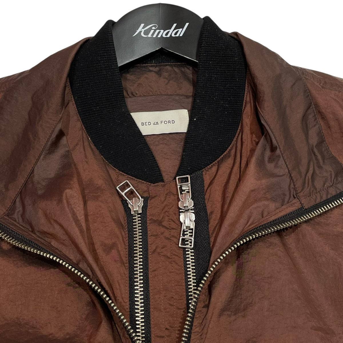 ジャケット・アウター Layered MA-1/BED j.w. FORD / 24SS-B-JM08 BED j.w. FORD】Layered MA-1(BROWN) | - RARE OF THE LOOP