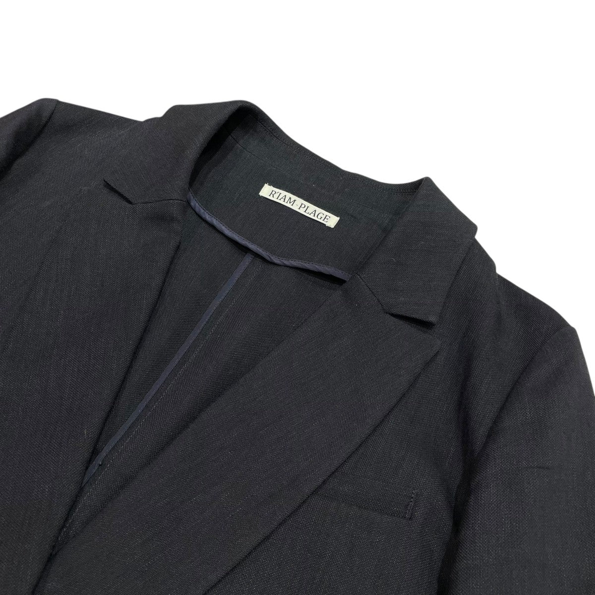 R'IAM-PLAGE(リアムプラージュ) ダブルブレストリネンテーラード