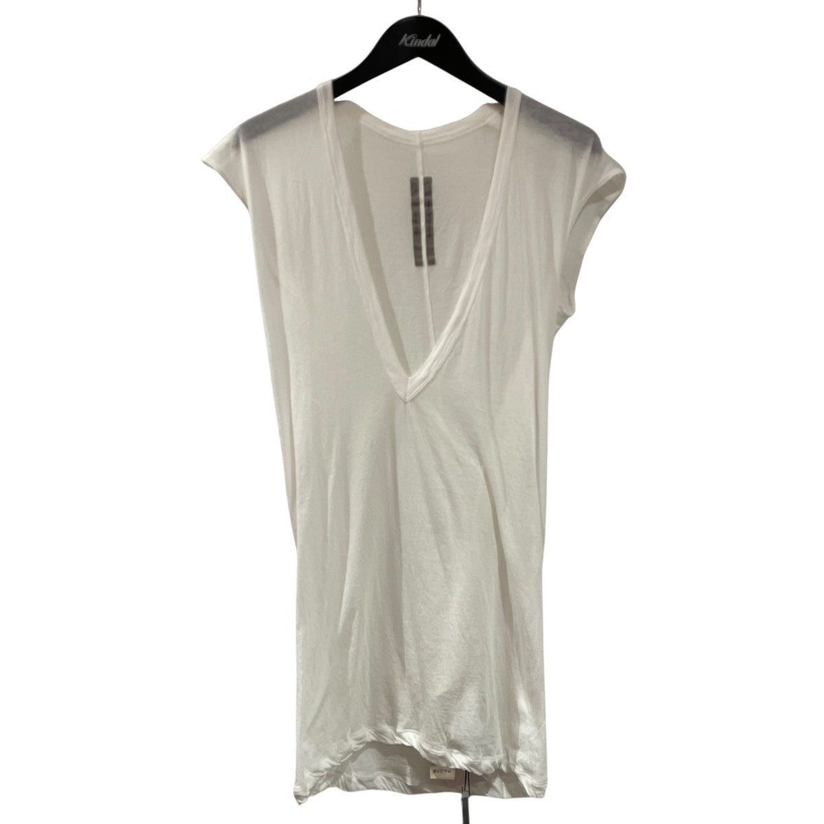 RICK OWENS 24AWDYLAN TノースリーブシャツRU02D6157-UC 古着・中古-1枚目のアイテム画像