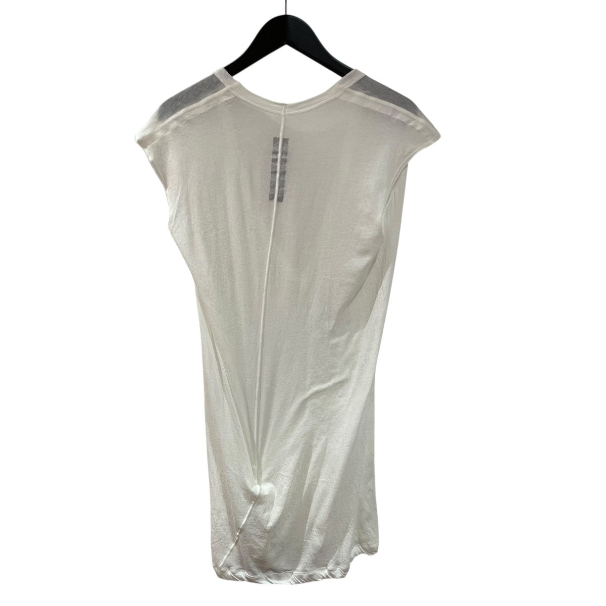 RICK OWENS 24AWDYLAN TノースリーブシャツRU02D6157-UC 古着・中古-2枚目のアイテム画像