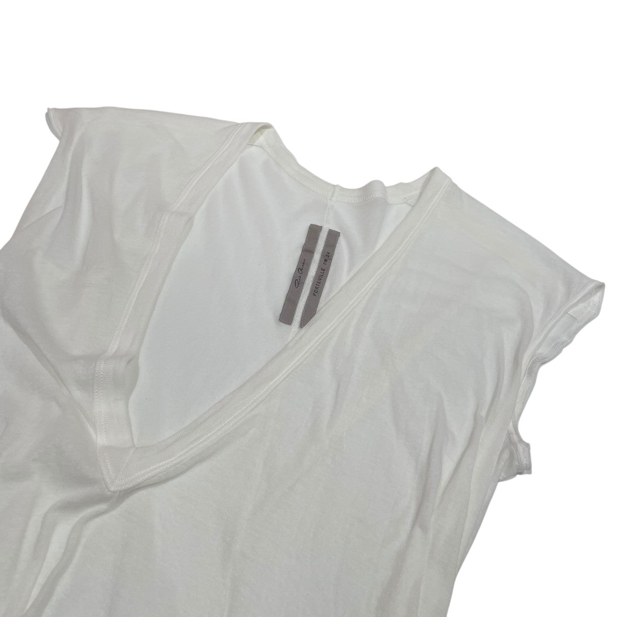 RICK OWENS 24AWDYLAN TノースリーブシャツRU02D6157-UC 古着・中古-3枚目のアイテム画像