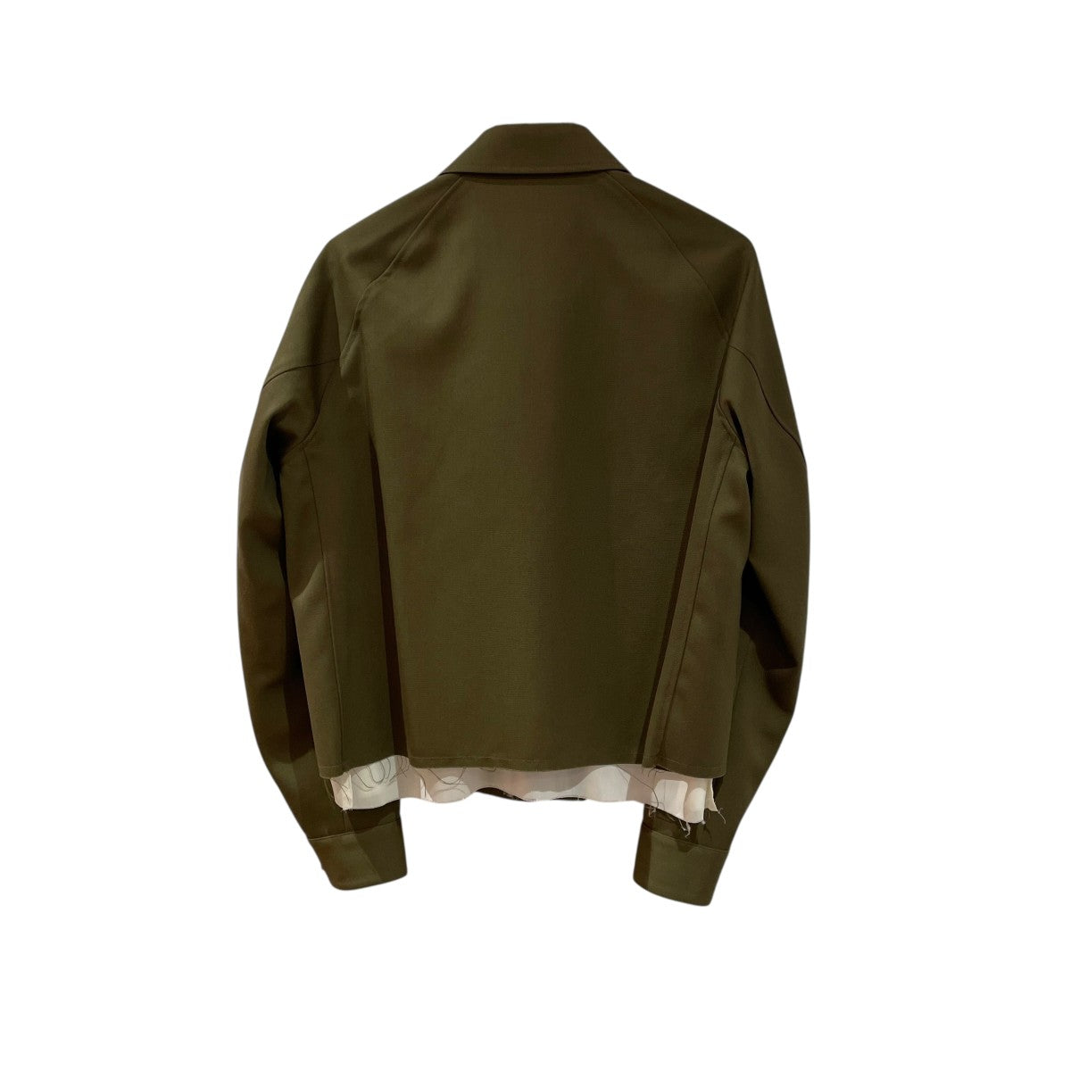 Rich I / LAYERED BLUSON KHAKI 新品 Rich I(リッチアイ) LAYERED BLOUSONジャケットRich I-06-BL-01