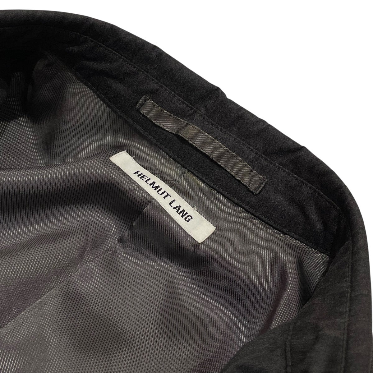 ヘルムートラング リネン コート HELMUT LANG レザーパーツ 1B Yahoo!オークション - 初期 HELMUT LANG ヘルムートラング