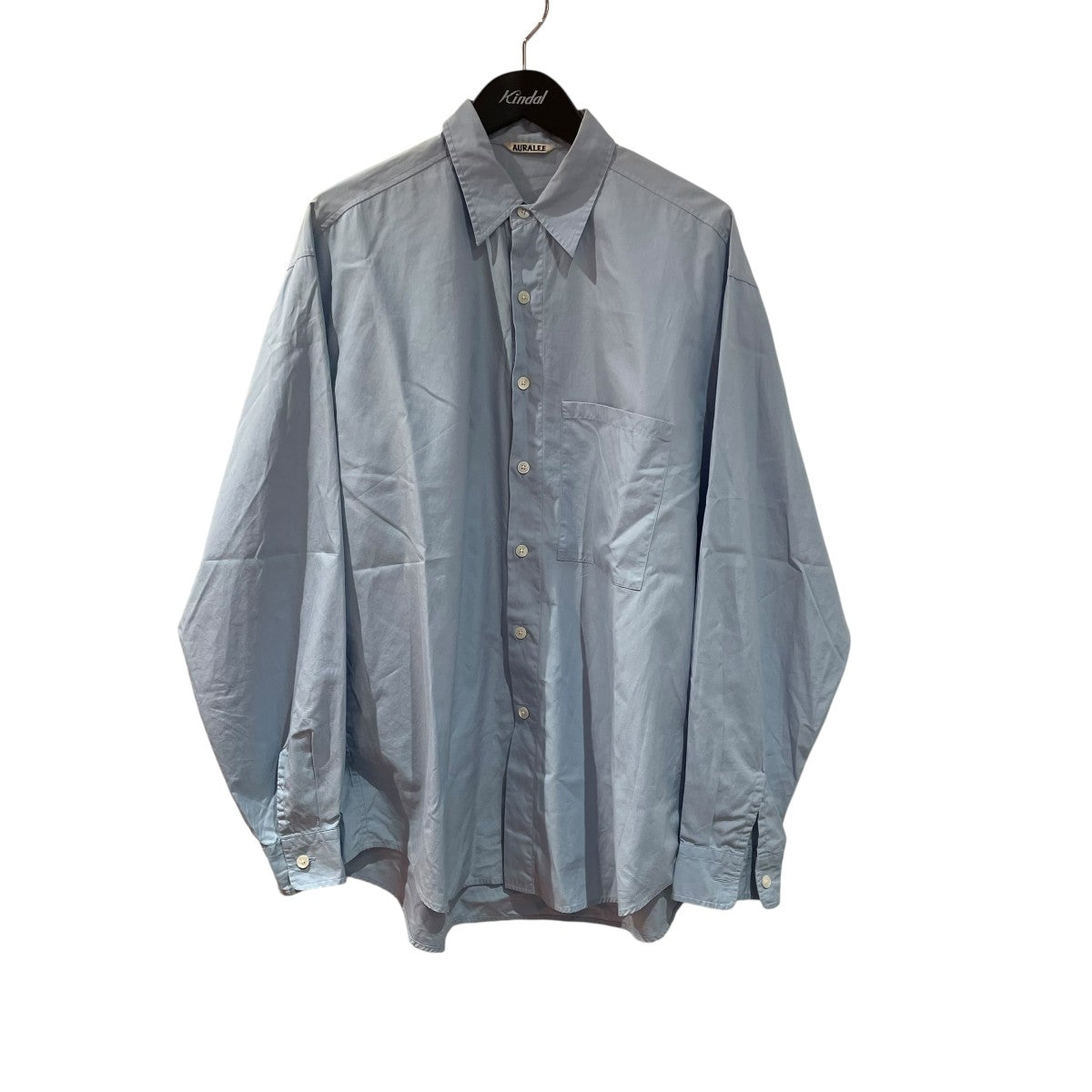 AURALEE(オーラリー) 24SSWASHED FINX TWILL BIG SHIRTシャツ