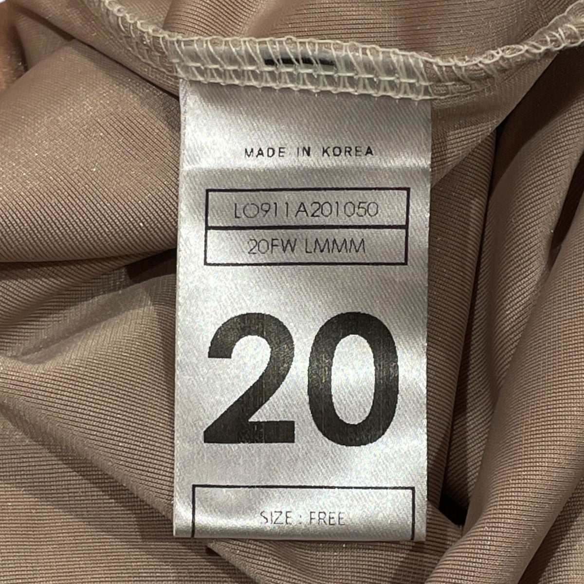 LA MER MA MAISON ベロアカットソーLO911A201050 古着・中古-6枚目のアイテム画像