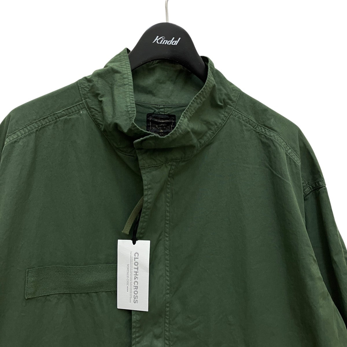 CLOTH＆CROSS(クロス＆クロス) Type M-65 フィッシュテールパーカー