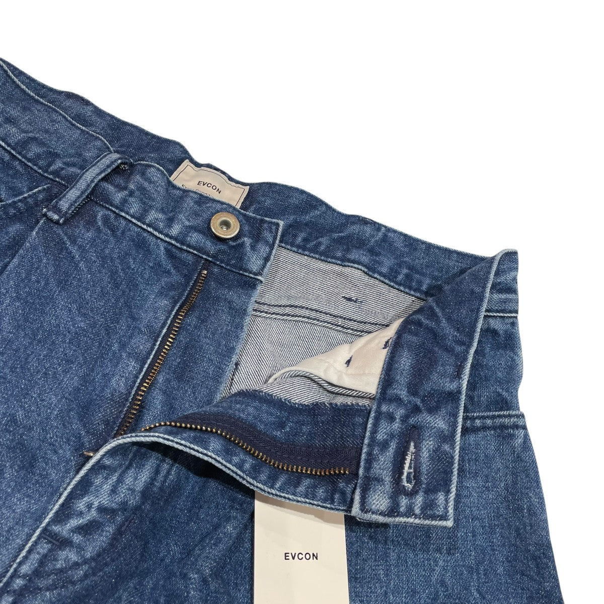 EVCON(エビコン) 1TUCK BAGGY DENIM BIOデニムパンツ251-91507 251