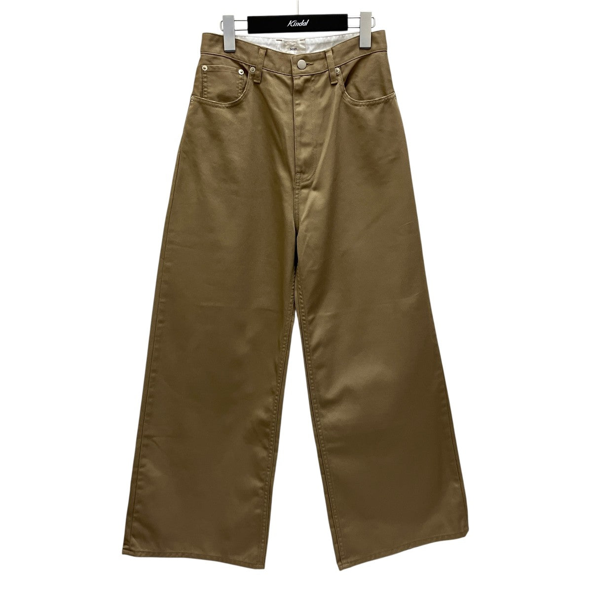 soyy． WIDE CHINO TROUSERワイドチノパンツSOY25SS-PT-002 古着・中古-1枚目のアイテム画像