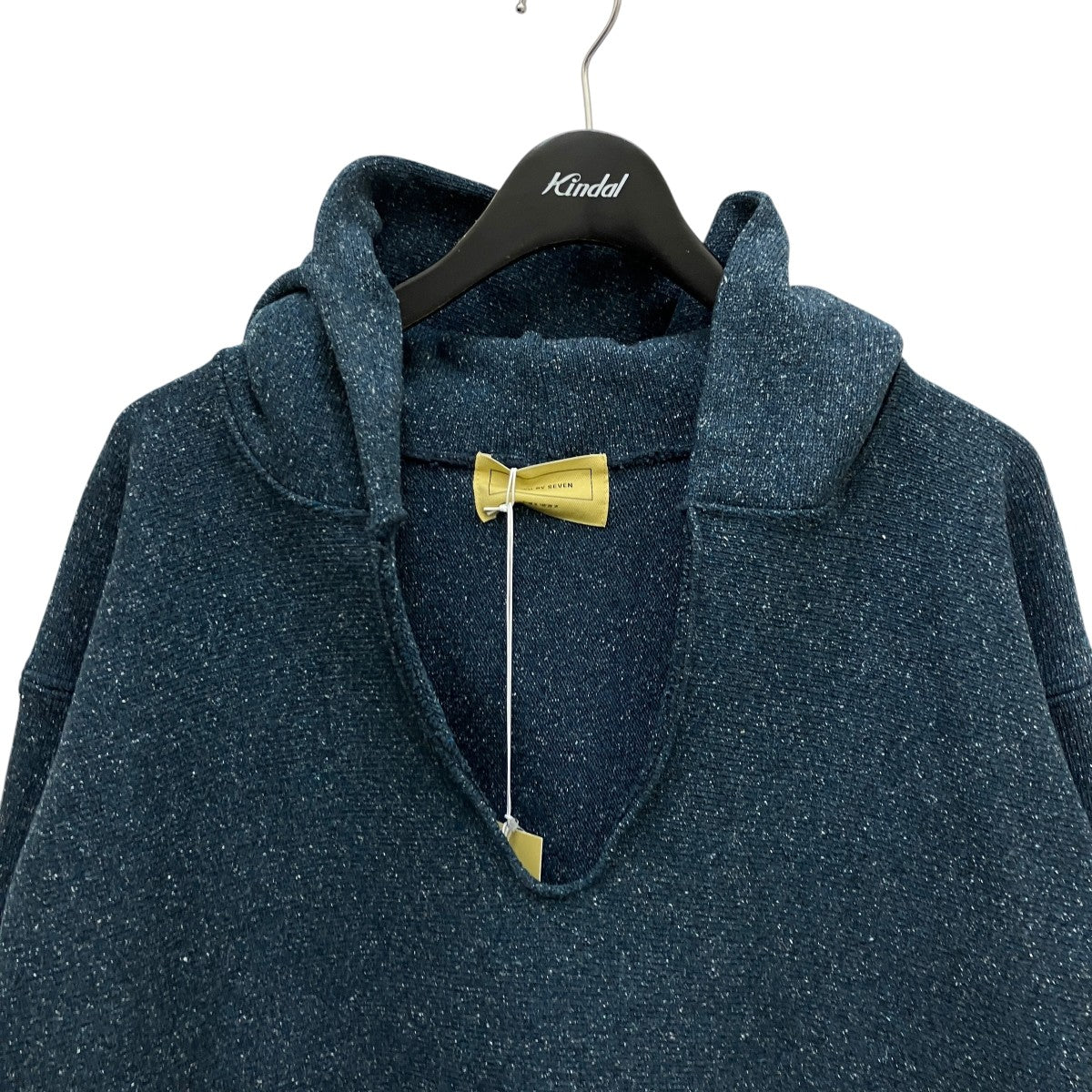 SEVEN BY SEVEN(セブンバイセブン) SBS EX SILK KNIT HOODIEシルク混
