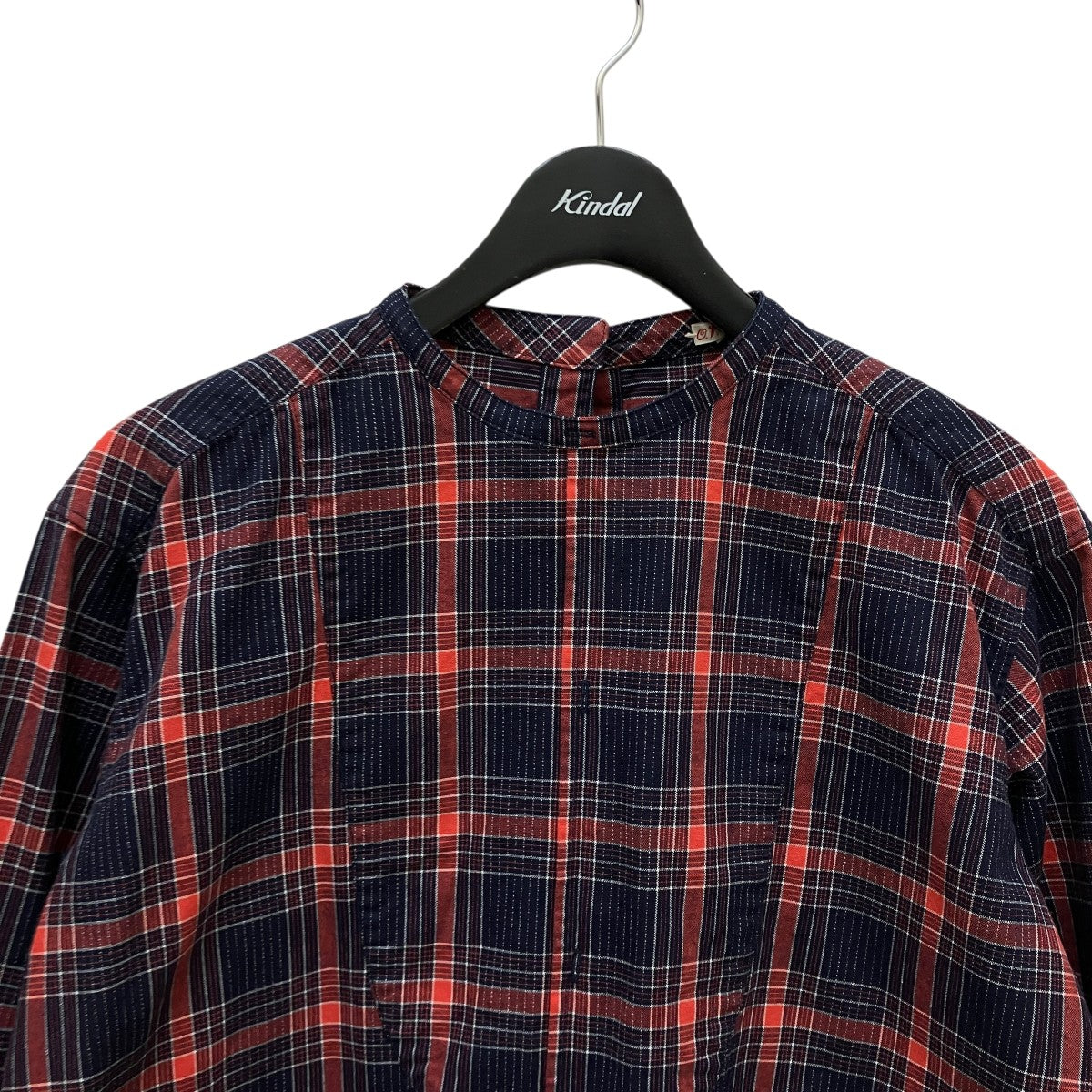 OUTIL CHEMISIER ORIEUXチェック長袖シャツ 古着・中古-2枚目のアイテム画像