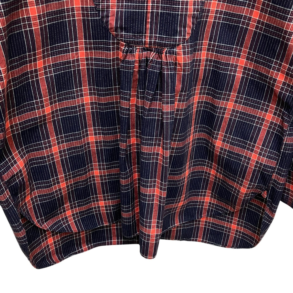 OUTIL CHEMISIER ORIEUXチェック長袖シャツ 古着・中古-4枚目のアイテム画像