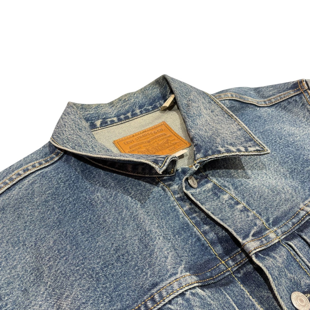 LEVI'S×JOURNAL STANDARD ビッグE 1stタイプ デニムトラッカー