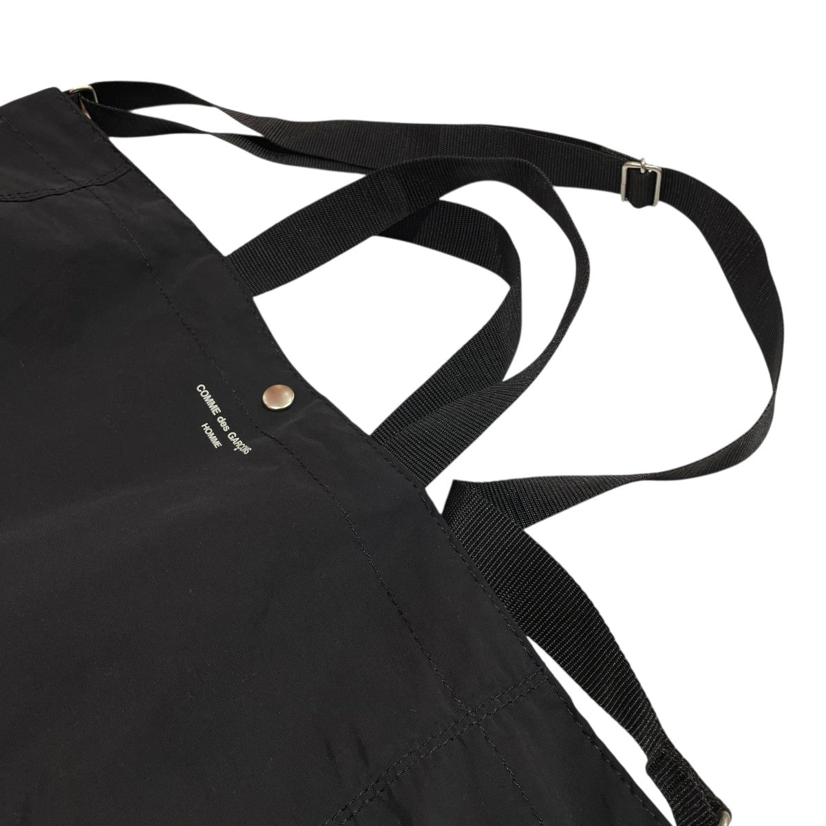 新品 コムデギャルソン オム ロゴ 綿 ナイロン グログラン 2WAY バッグ 綿ナイロングログラン 2WAY BAG HO―K292―051