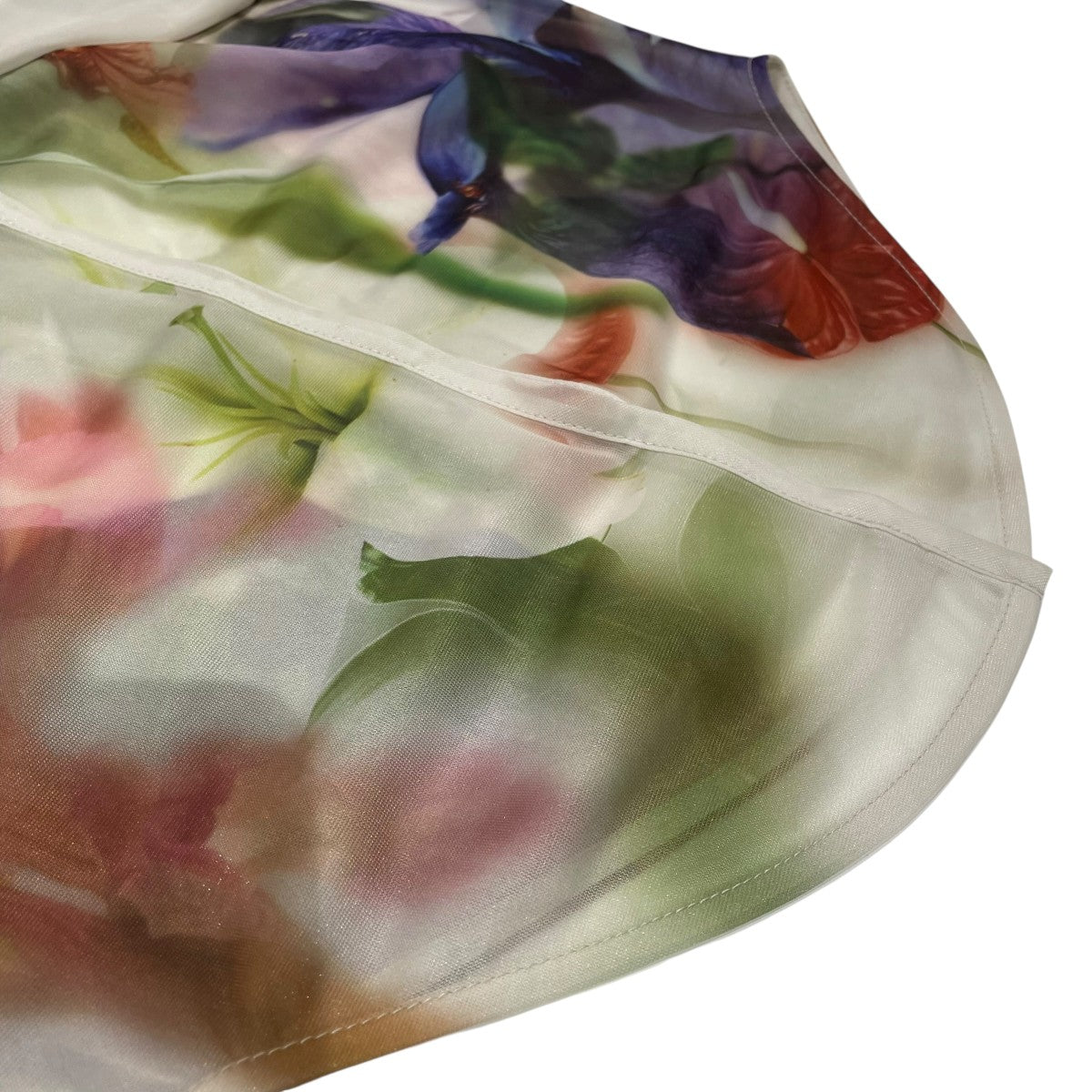 アメリ AMERI 25SS 2WAY SMOKE FLOWER SHEER TOP カーディガン 0125103720050 ベージュ サイズ：M AMERI(アメリ) 25SS2WAY SMOKE FLOWER SHEER TOPカーディガン