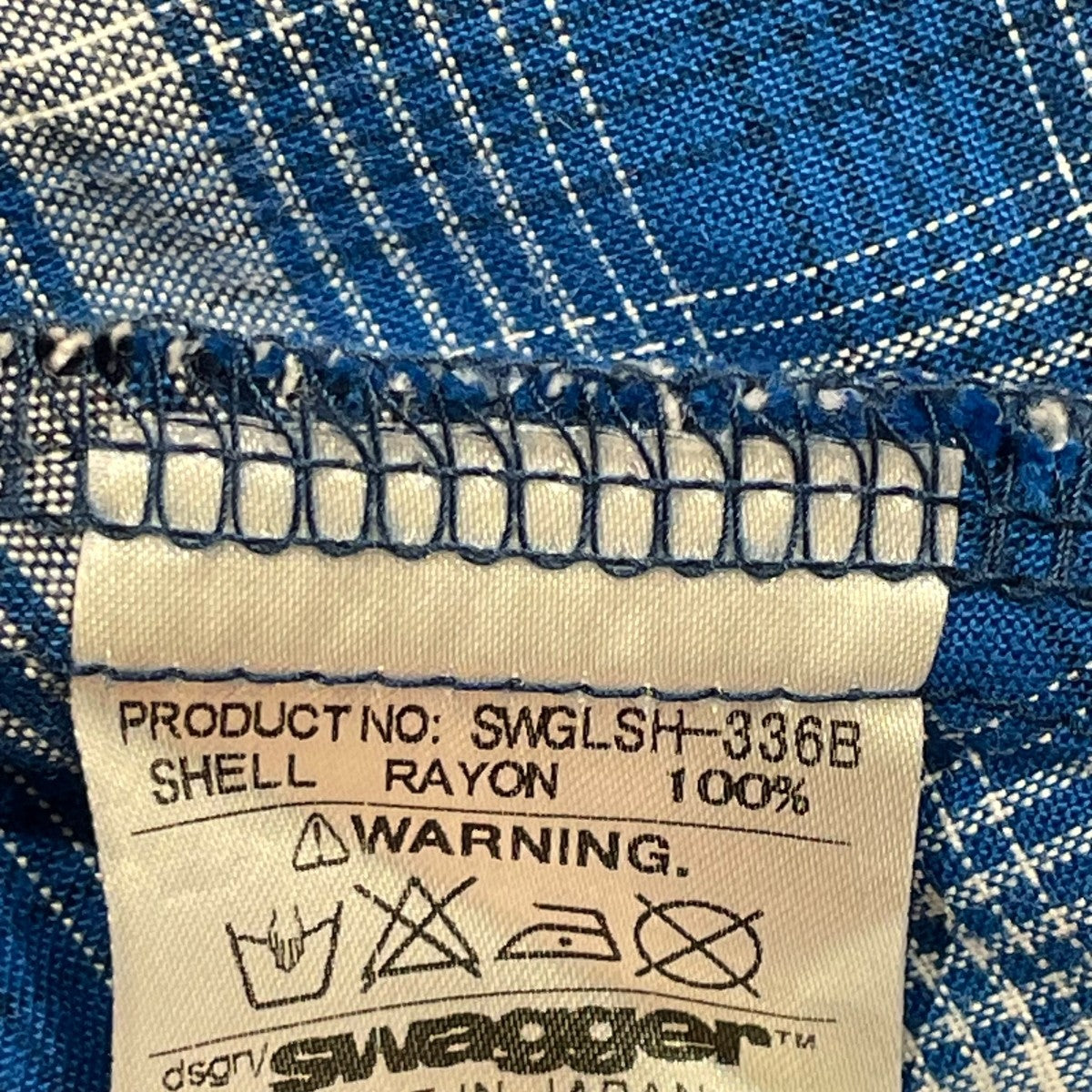 SWAGGER チェックシャツ 古着・中古-7枚目のアイテム画像