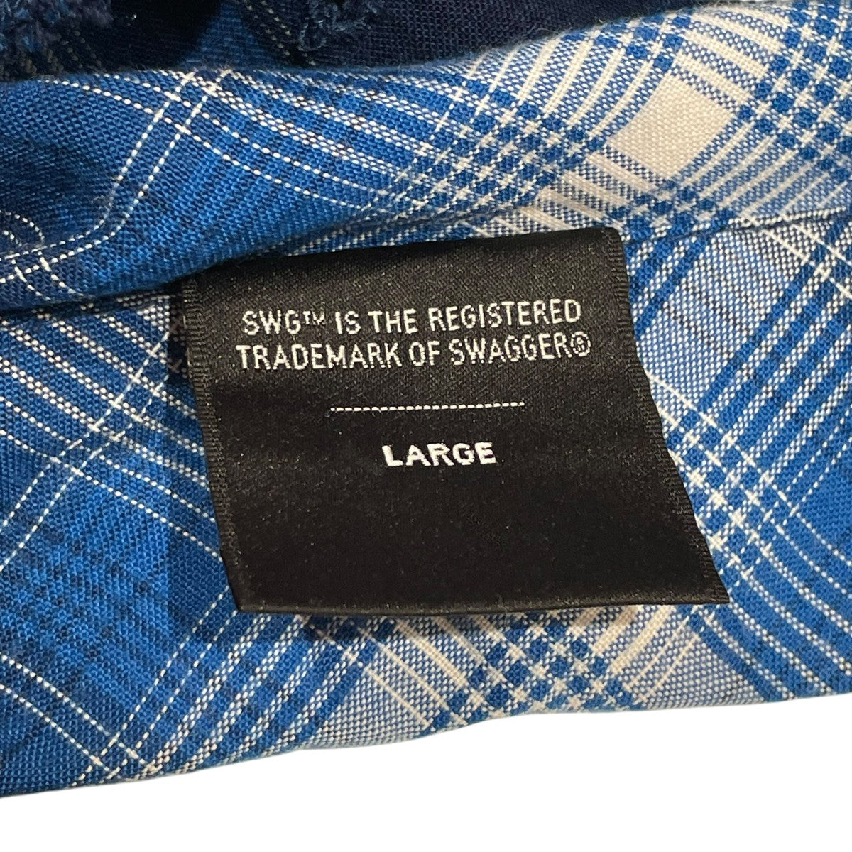SWAGGER チェックシャツ 古着・中古-8枚目のアイテム画像