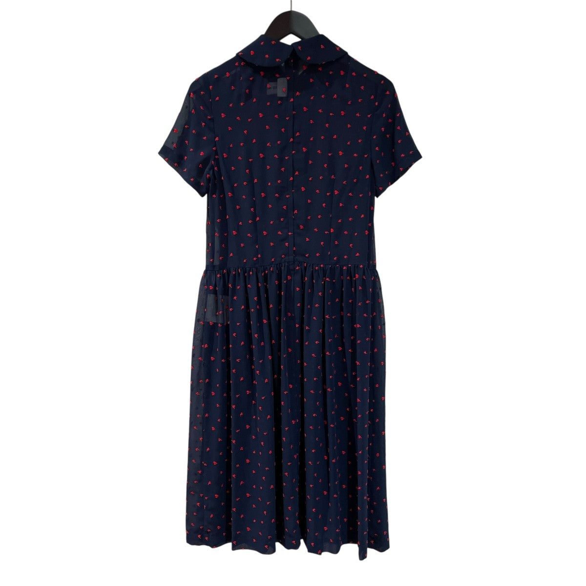 COMME des GARCONS GIRL ギャザーシアーワンピースNI-O003 古着・中古-2枚目のアイテム画像