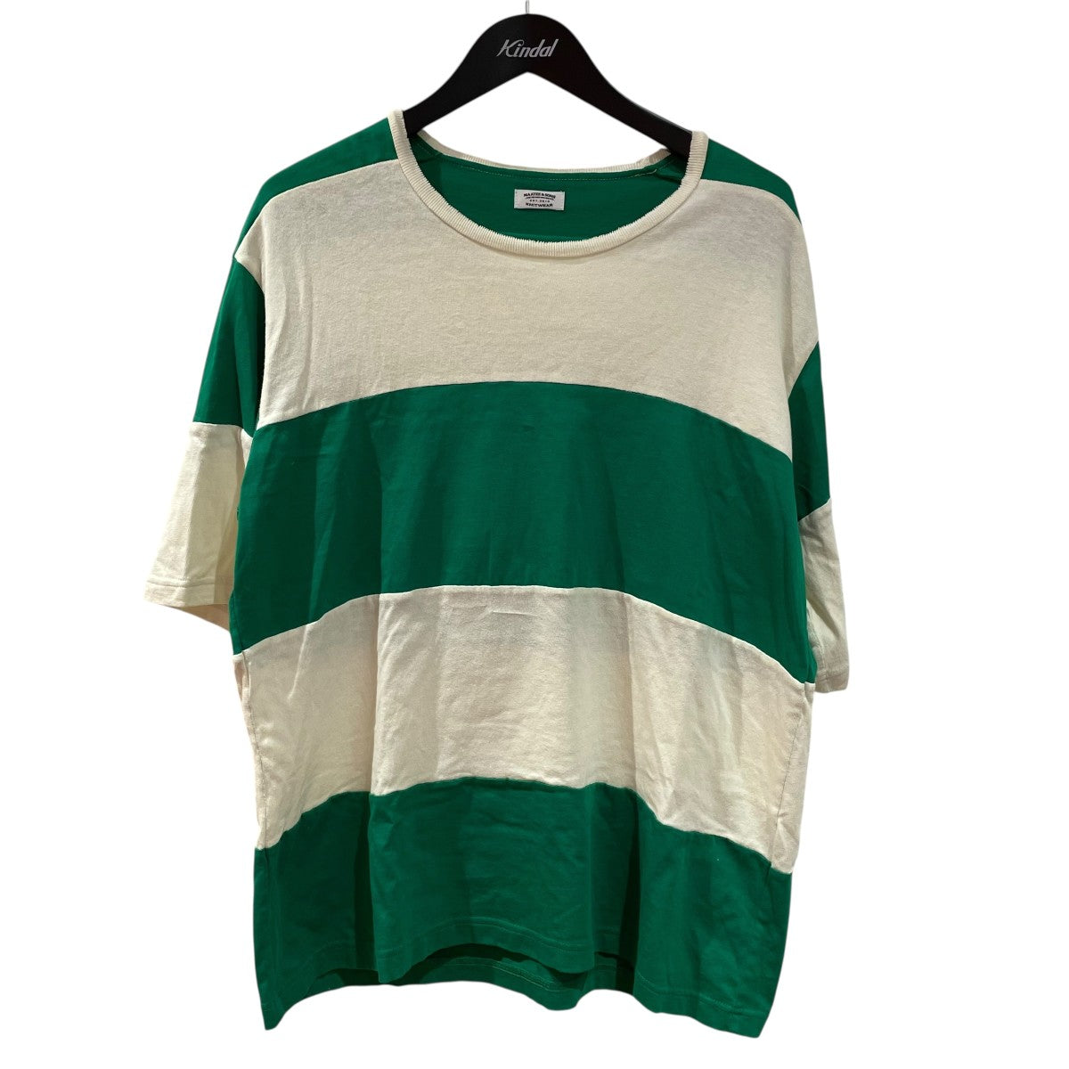 MAATEE＆SONS×l`echoppe BORDER T-SHIRT半袖シャツMTLE4103 0801 古着・中古-1枚目のアイテム画像