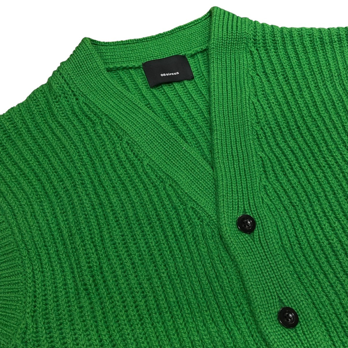 Wool broken knit cardigan vestニットベストS24AWKN05