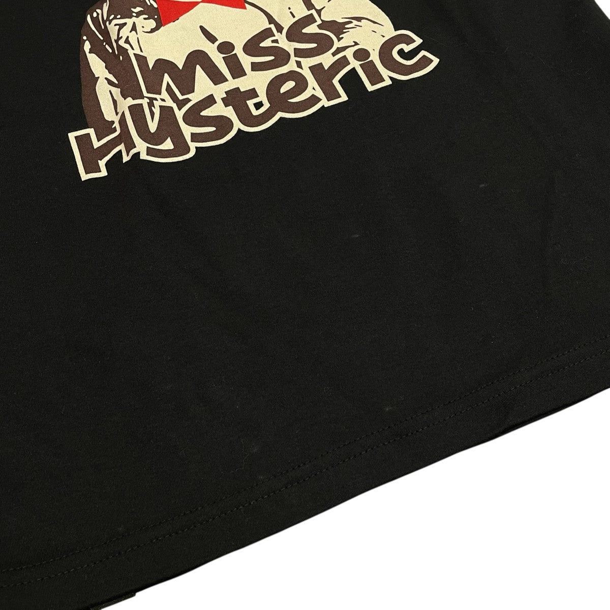 【最終セール】MISS HYSTERIC チビTシャツ 黒 MISS HYSTERIC チビTシャツ（Tシャツ/カットソー）｜HYSTERIC