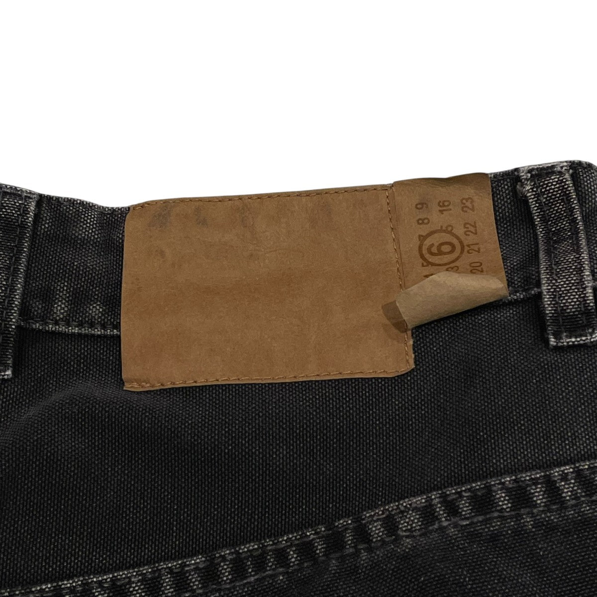 茶デニムシャツ革バッグパンツ財布にMargielaマルジェラサンダル Maison Margiela デニムシャツ | ブラック | FARFETCH JP