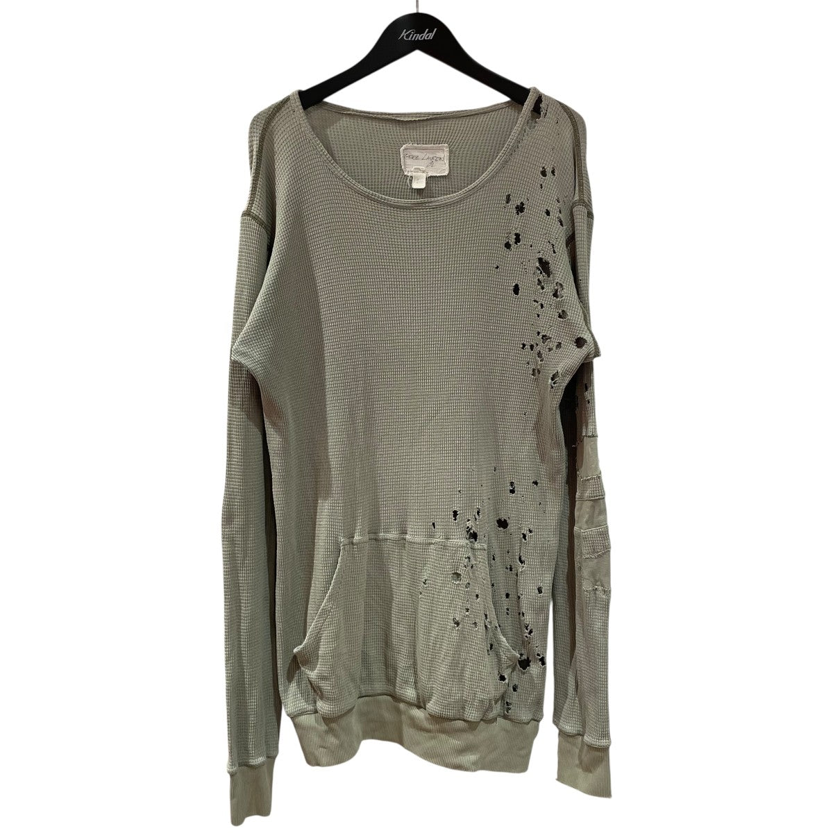 Greg lauren サーマル GREG LAUREN(グレッグローレン) サーマルカットソー グリーン