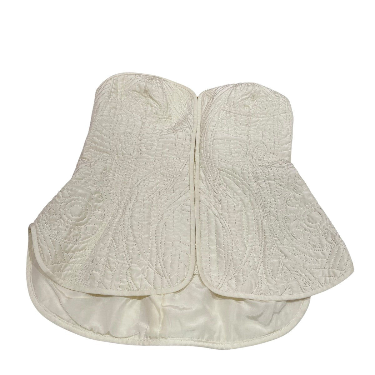 23AWFloral Quilted Silk BustierビスチェMM23PF-SH721