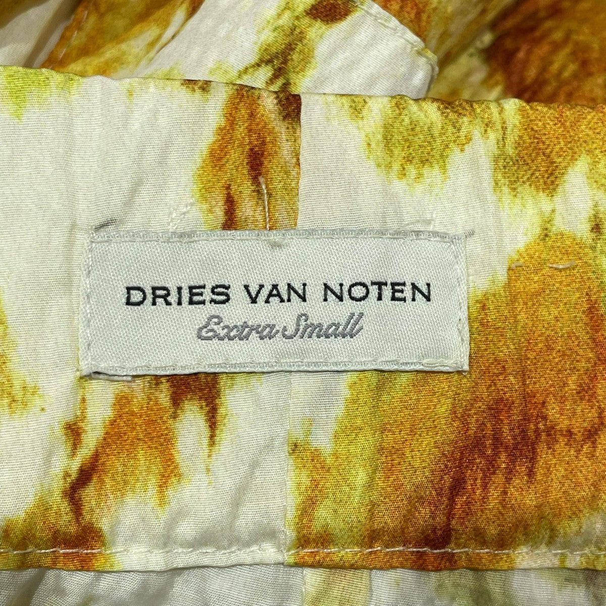 DRIES VAN NOTEN 総柄パンツ 古着・中古-7枚目のアイテム画像