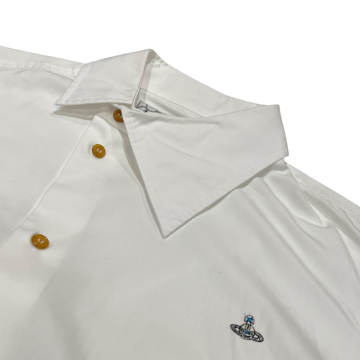 【専用】vivienne westwood man デザイン　シャツ　ホワイト Vivienne Westwood man(ヴィヴィアンウエストウッドマン) 長袖