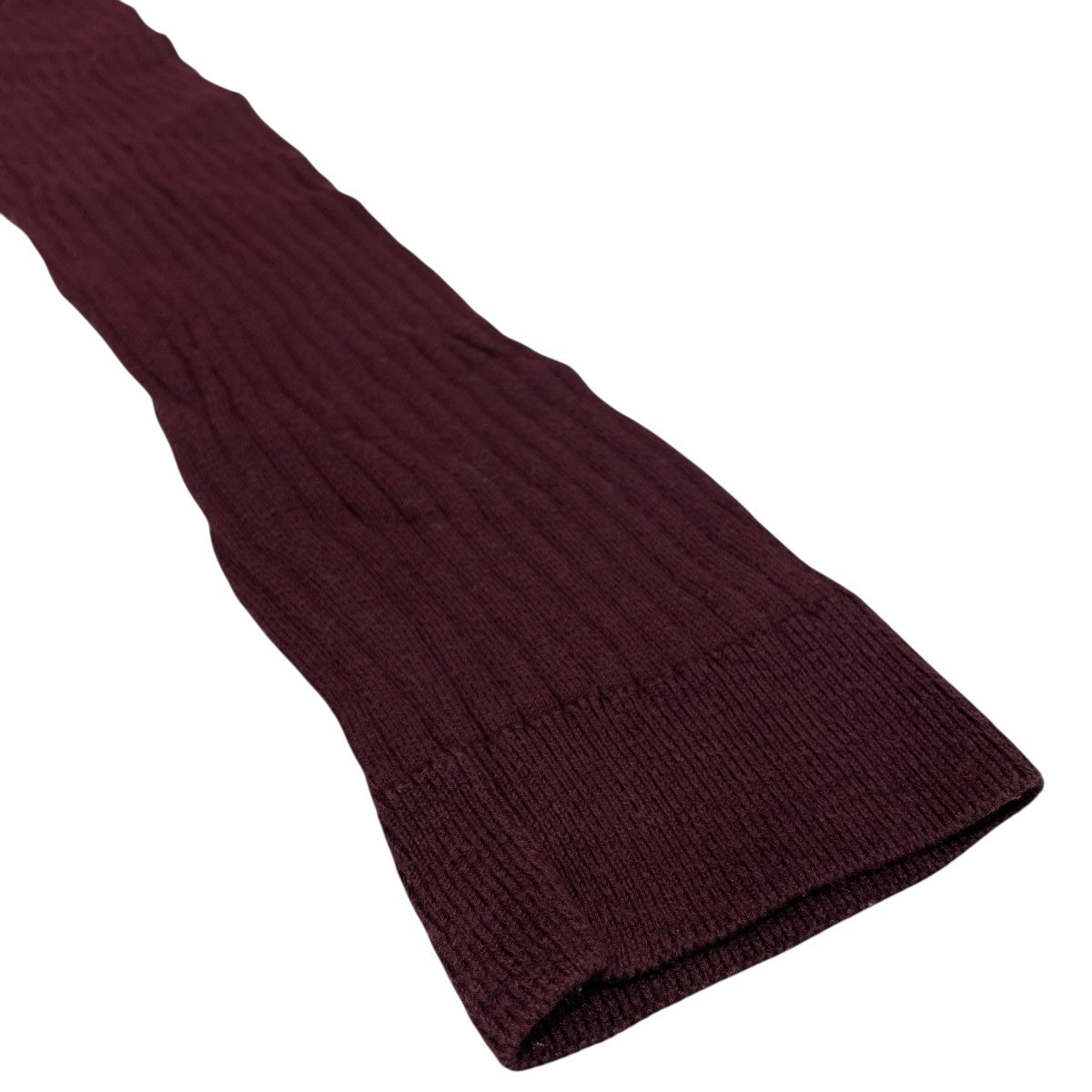 クレージュ courreges MOCKNECK RIB KNIT ニット ブラウン サイズ：4 courreges(クレージュ) MOCKNECK RIB KNITニット ブラウン