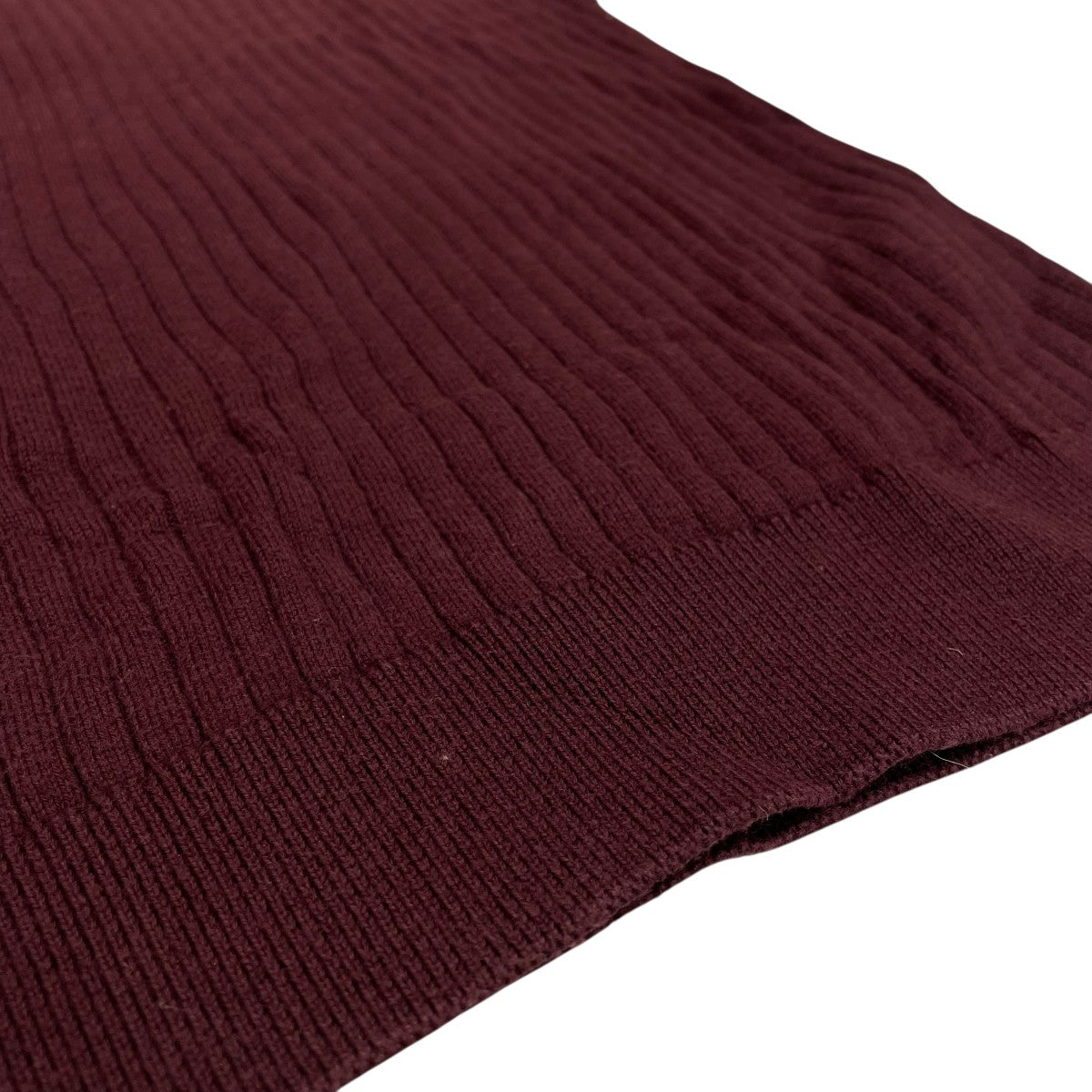 MOCKNECK RIB KNITニット