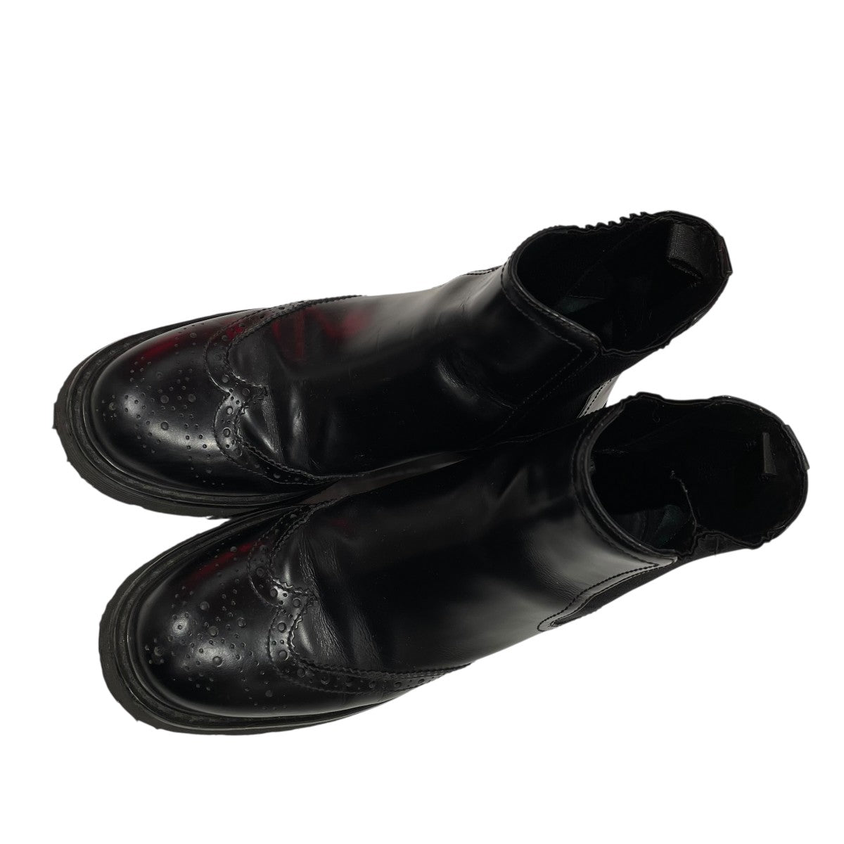 プラダ　ワークブーツ　37 PRADA(プラダ) / ブーツ/37.5/BLK// | 中古品の販売・通販なら