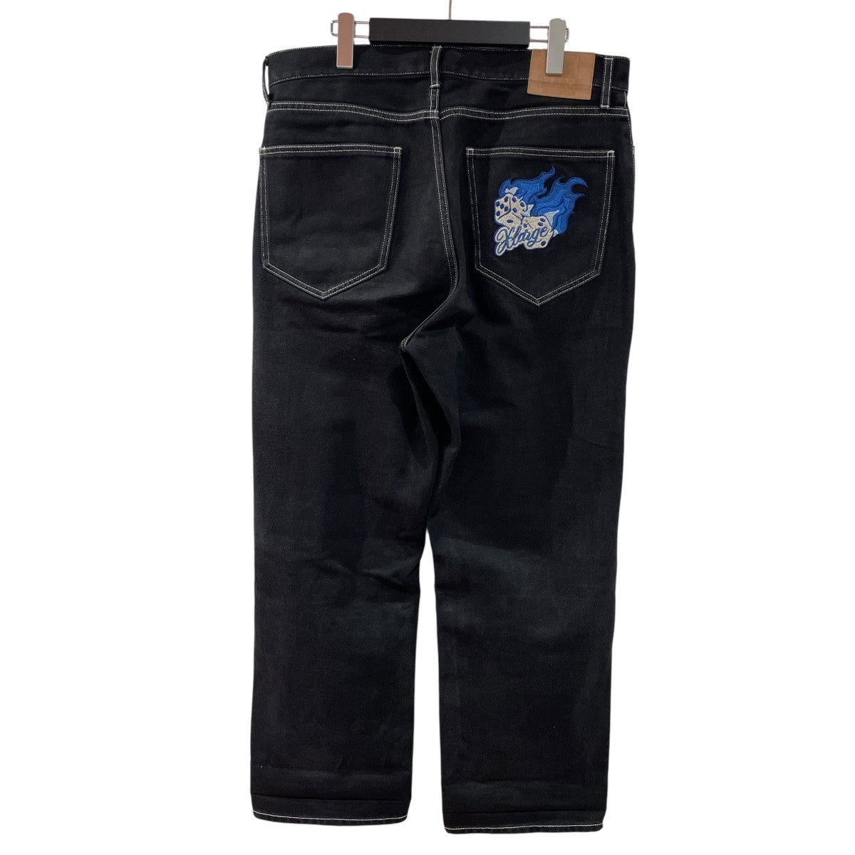 CAHLUMN ブラックデニム XL CAHLUMN/Selvedge Denim Pant “Baggy”｜Daytona Park(FREAK'S