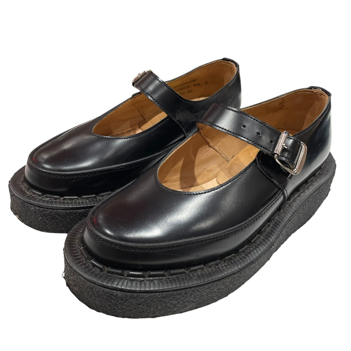 COMME des GARCONS×GEORGE COX 21AWMARY JANEレザーシューズNH
