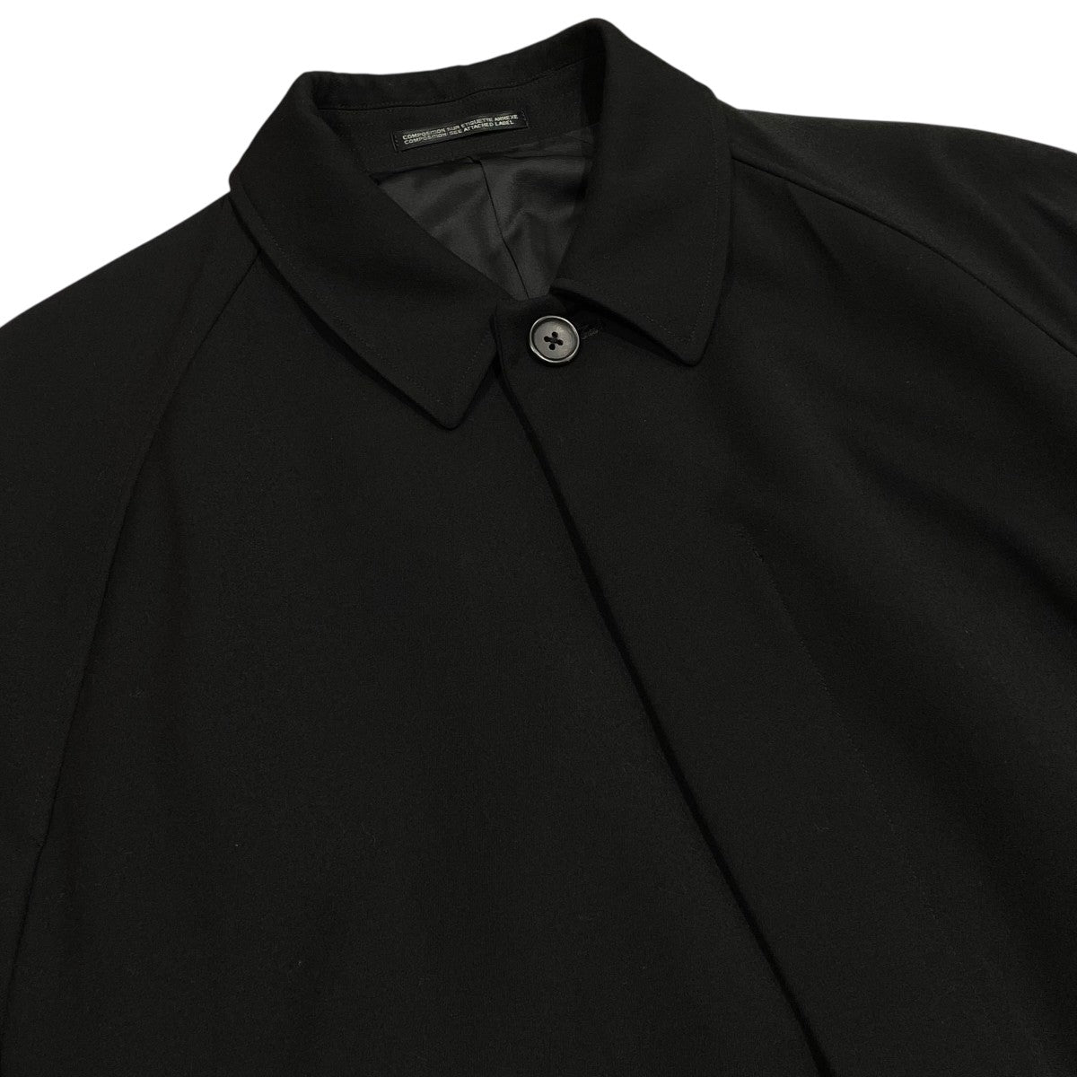 美品　A.A.R　ヨウジヤマモト　ダーバン　カシミヤ１００％　ステンカラーコート 極美品】超希少 カシミヤ100% ヨウジヤマモト×ダーバン ステン