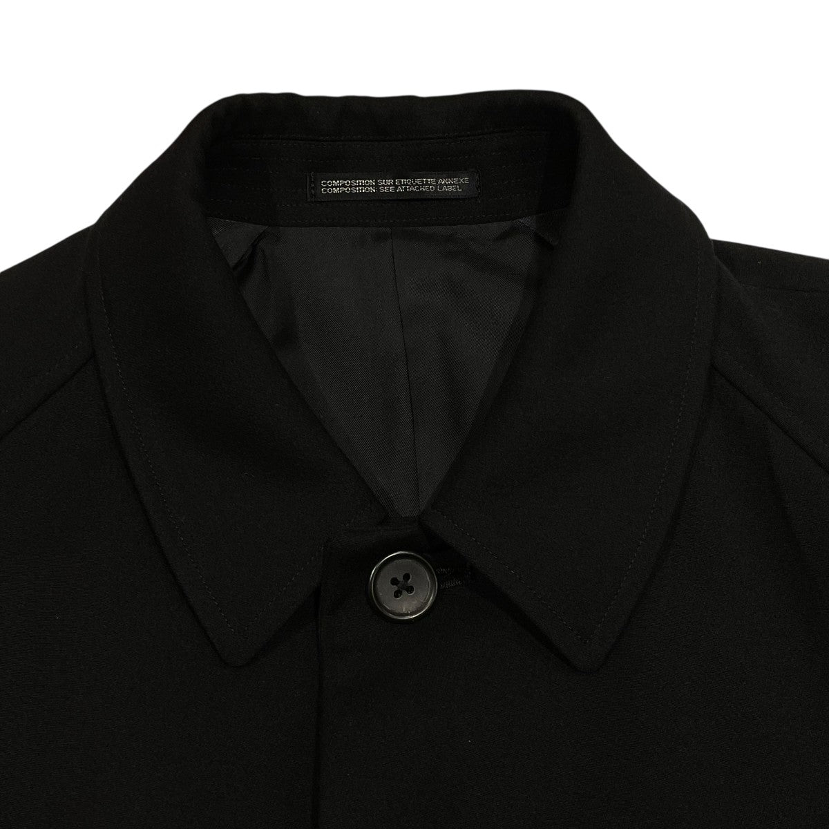 ✨極美品✨ A.A.R ステンカラーコート ライナー付 L 黒 ヨウジヤマモト 2025年最新】Yohji Yamamoto メンズ ステンカラーコートの人気