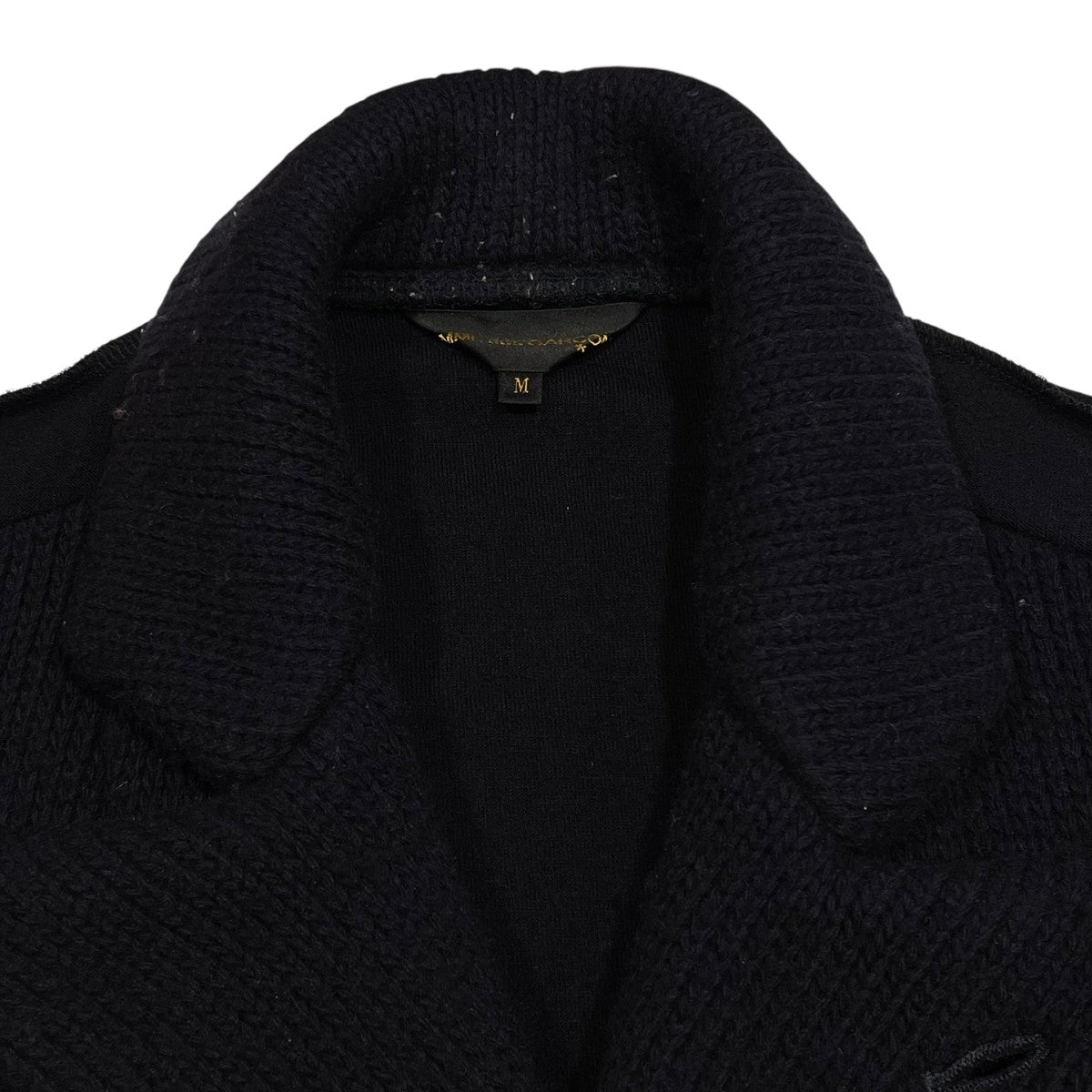 COMME des GARCONS(コムデギャルソン) 02AWニットピーコートGG