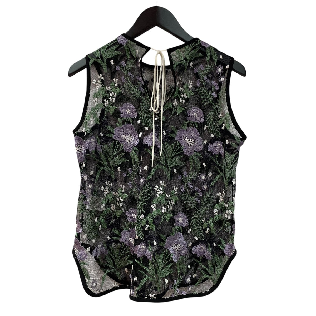 mame - mame kurogouchi ノースリーブ mame kurogouchi(マメクロゴウチ) 24SSCotton Lace Sleeveless