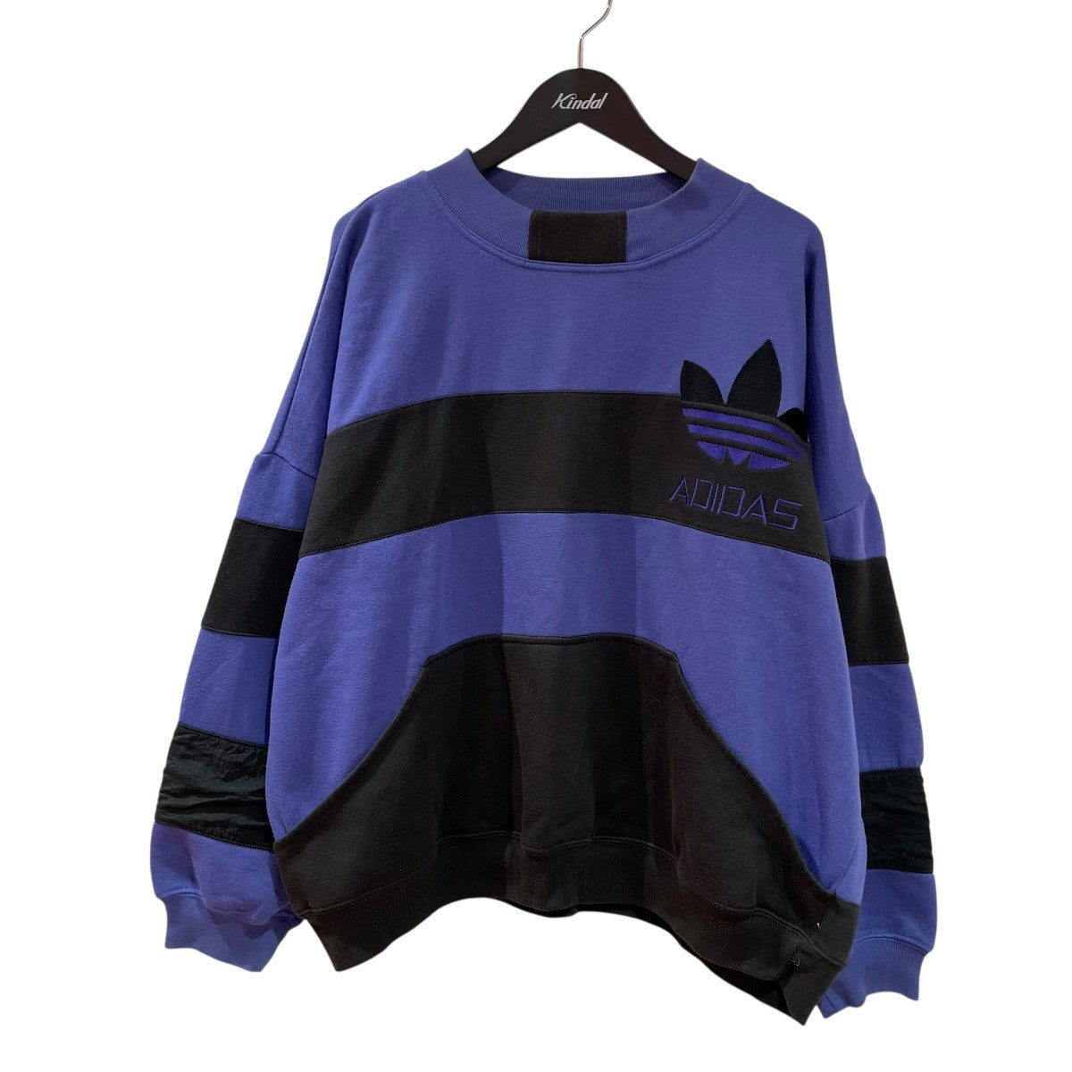 90s adidas デサント製　プルオーバー USED【 adidas 】90sナイロンジャケット（デサント製）／MENS：M