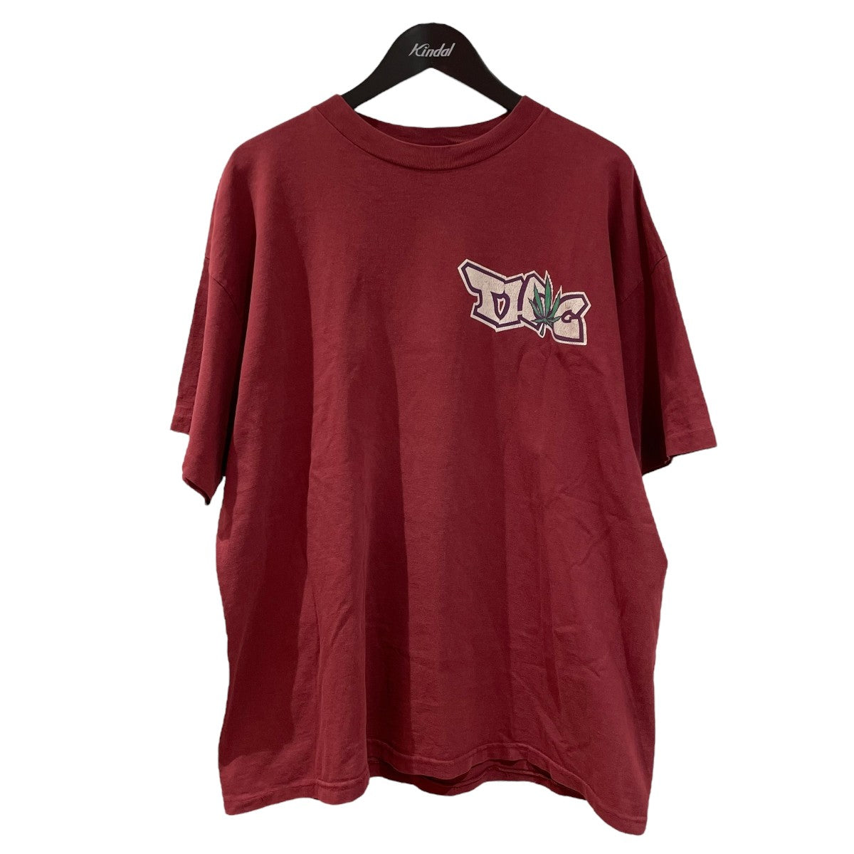 THC 90s 大麻プリントTシャツ シングルステッチ半袖シャツ 古着・中古-1枚目のアイテム画像