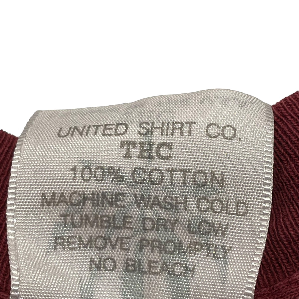THC 90s 大麻プリントTシャツ シングルステッチ半袖シャツ 古着・中古-8枚目のアイテム画像