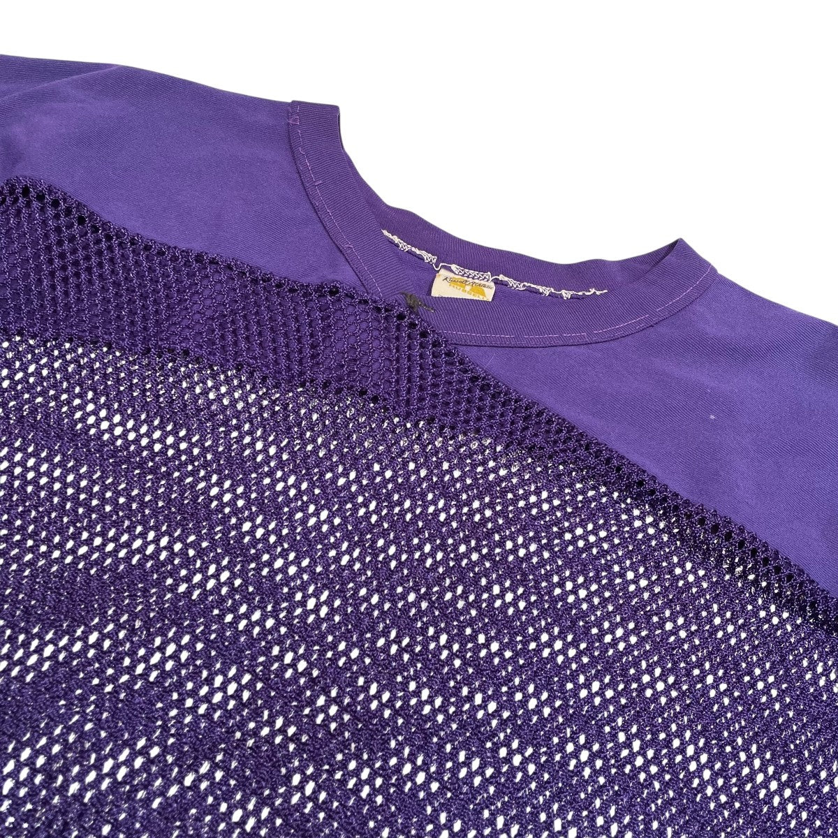 RUSSELL ATHLETIC 70s メッシュTEEフットボールTシャツ 古着・中古-3枚目のアイテム画像