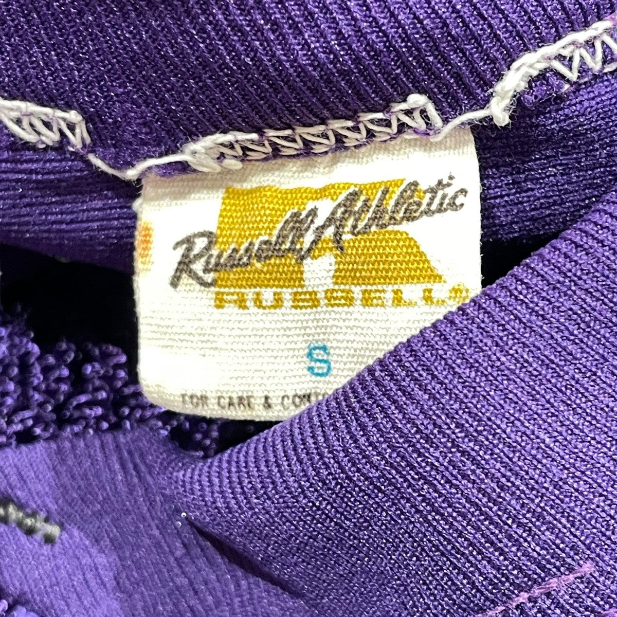 RUSSELL ATHLETIC 70s メッシュTEEフットボールTシャツ 古着・中古-7枚目のアイテム画像