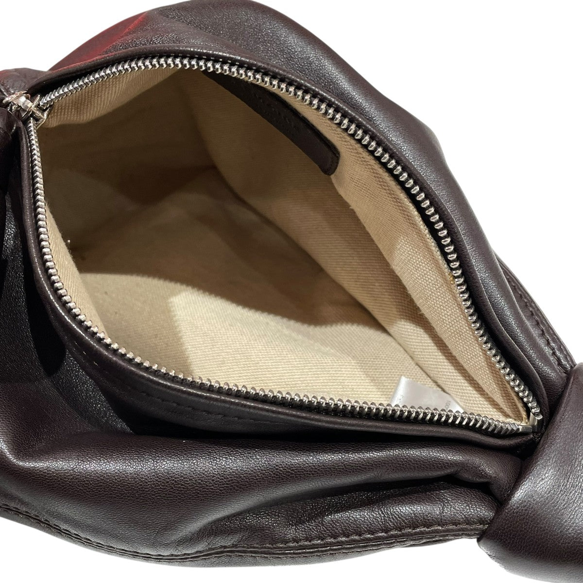 LEMAIRE ブラウンレザー ハンドバッグ LEMAIRE ベルテッド レザーハンドバッグ | ブラウン | FARFETCH JP