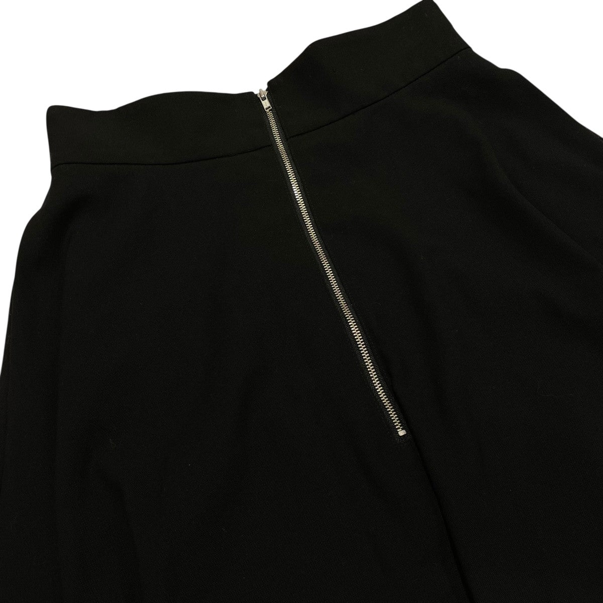 W FACE FRONT ZIP FLARE SKIRTロングスカート14109-6102